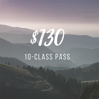$130 Ten Class Pass